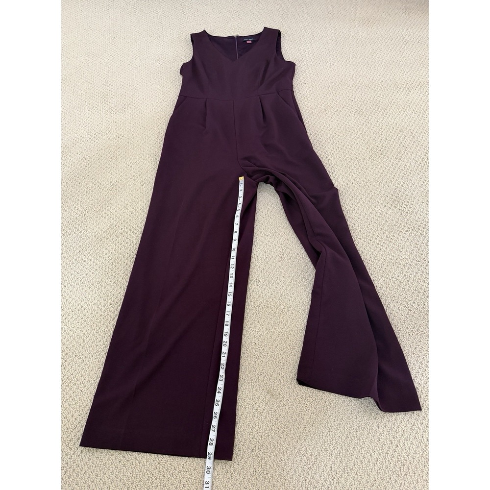 tommy hilfiger women purple jumpsuit size 12 - Picture 8 of 9